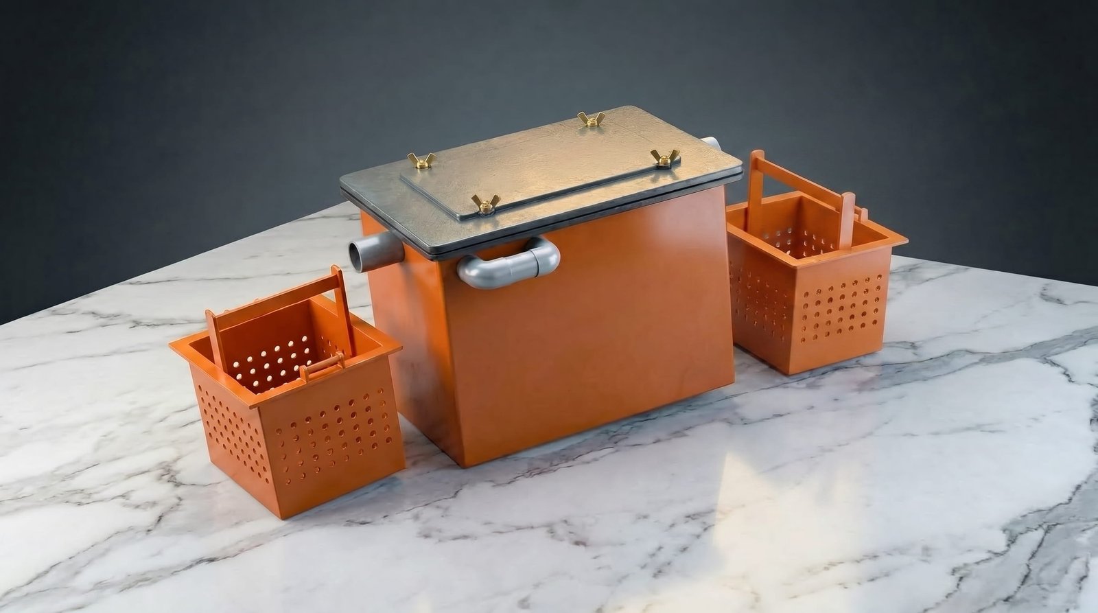 PVC/UPVC Fabrication Grease Trap Type - B